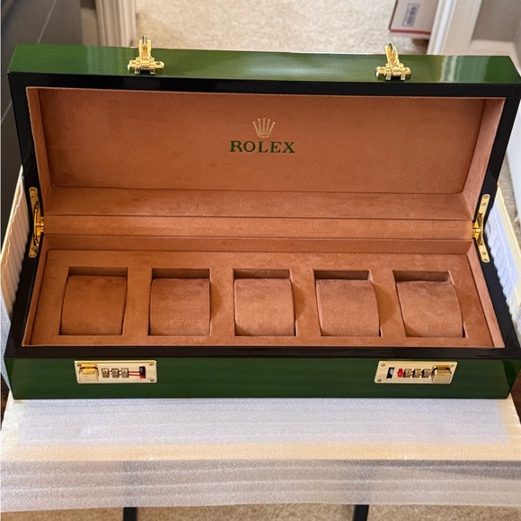 Rolex Watch storage case for 5 watches - Picture 4 of 6